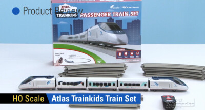 Video: Atlas HO Trainkids Acela Train Set