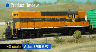 Video: Atlas HO scale EMD GP7 diesel