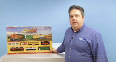 Video: Menards exclusive Bachmann Trains HO scale Rocket Freight set