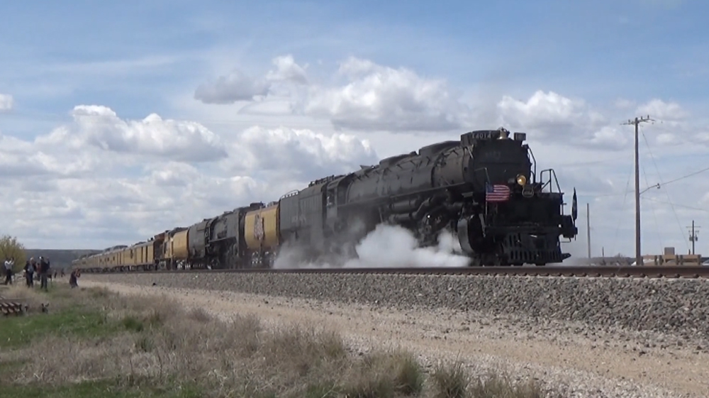 Big Boy no. 4014 steam locomotive