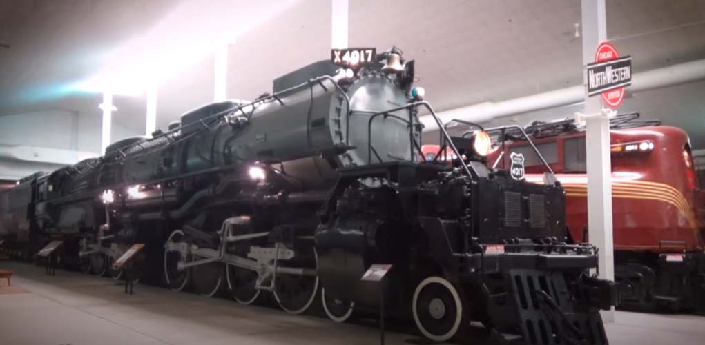 Big Boy no. 4017 steam locomotive
