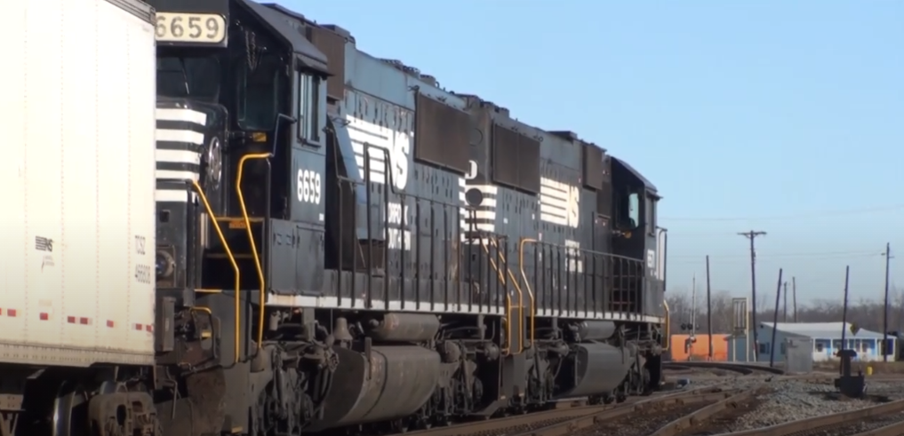 Norfolk Southern diesel locomotive