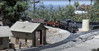 Doubleheading on the Mystic Mountain Railroad