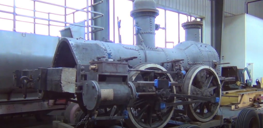 Mississippi horizontal boiler steam locomotive