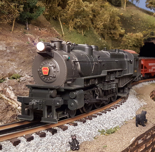 Model Train and Tunnel
