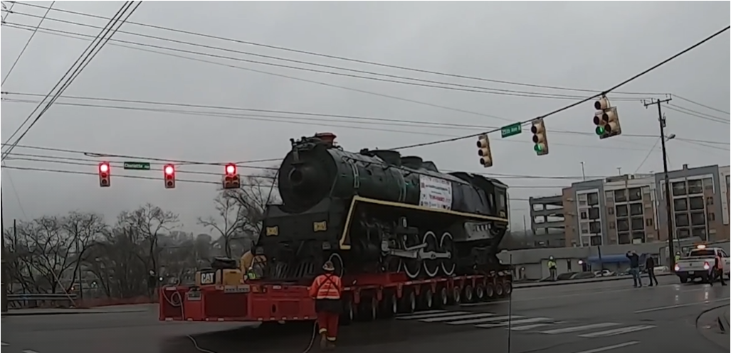 Trains Presents: Nashville Steam on the move!