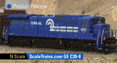 Video: ScaleTrains.com N scale GE C39-8 diesel locomotive