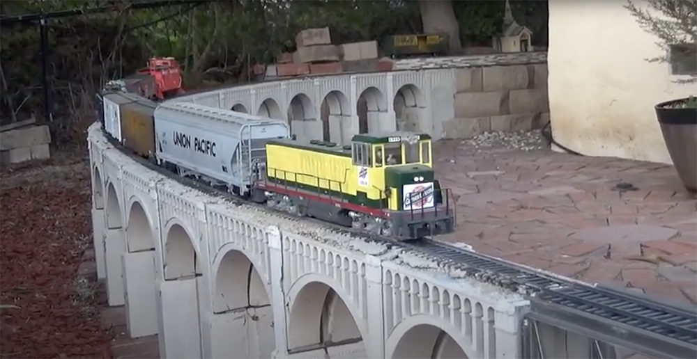 Sweeper train on the Gopher Canyon Line