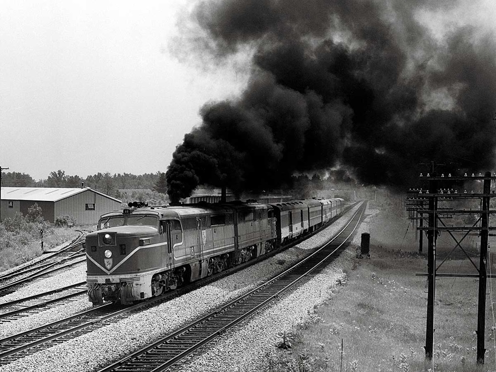 Delaware & Hudson PA's 18 and 19 in Saratoga Springs, N.Y.