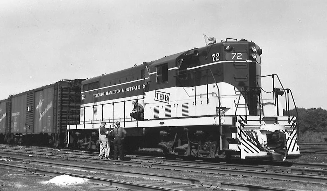 Toronto, Hamilton & Buffalo GP7 diesel locomotive