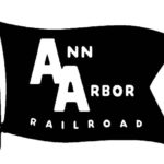 Ann Arbor Railroad flag emblem.