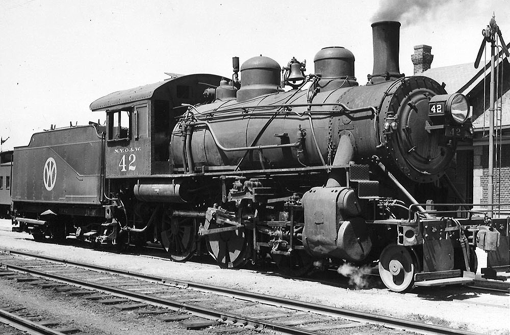 A steam switching locomotive.