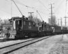 Two freight motors on a freight train.