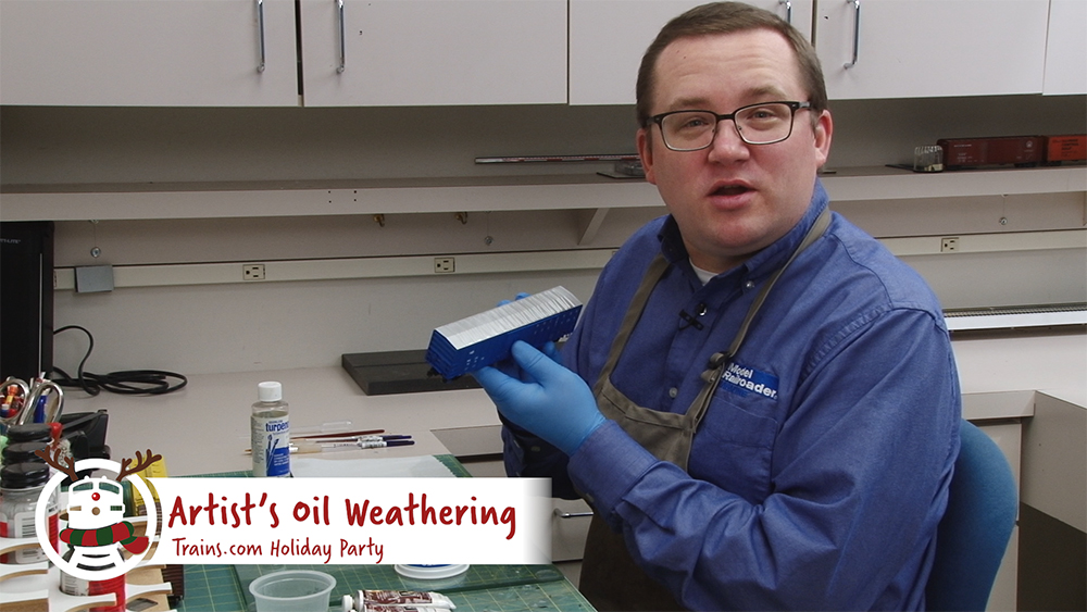 Trains.com Holiday Party: Artists’ Oil Weathering, Episode 4