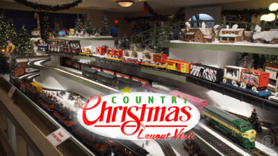 Country Christmas Display in Large Scale