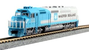 Blue locomotive
