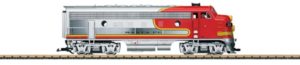 Metal locomotive