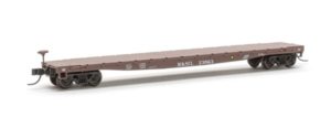 Brown flatcar