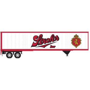 White Trailer with Schlitz logo