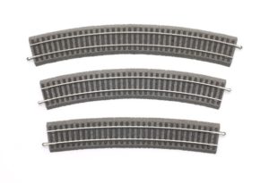 Curved trackbed pieces
