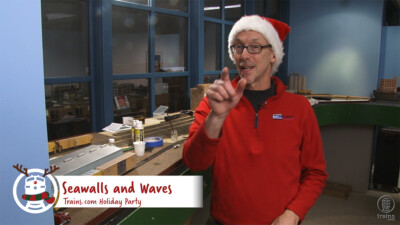 Trains.com Holiday Party: Seawalls and waves, Episode 1
