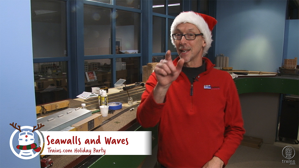 Trains.com Holiday Party: Seawalls and waves, Episode 1