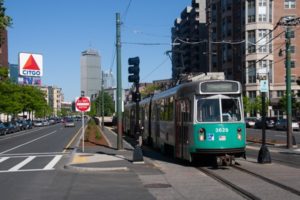 A streetcar