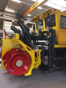 The Broadmoor Manitou & Pikes Peak Railway's new snow blower