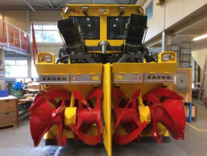 The Broadmoor Manitou & Pikes Peak Railway's new snow blower