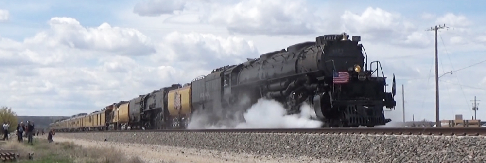 Big Boy no. 4014 steam locomotive