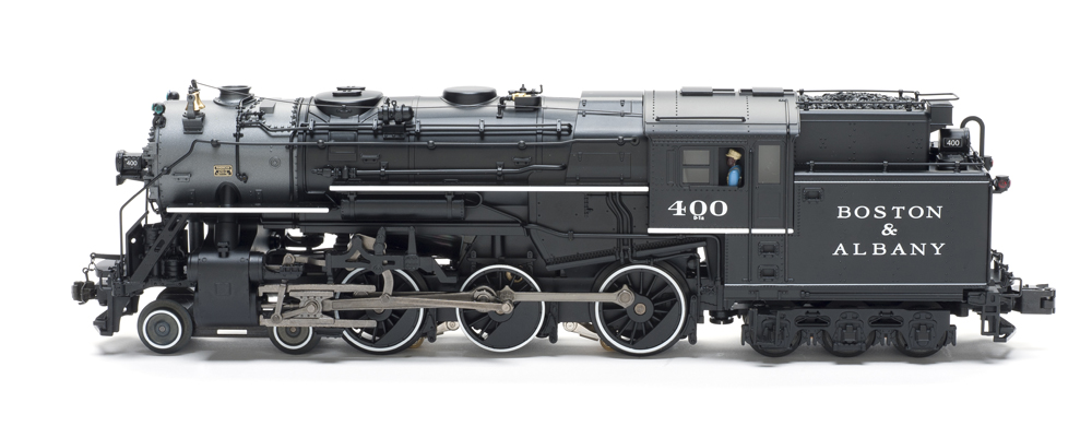 The Lionel Legacy 4 6 6T commuter steam locomotive Trains