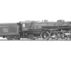 A side view of a 4-6-2 steam locomotive.