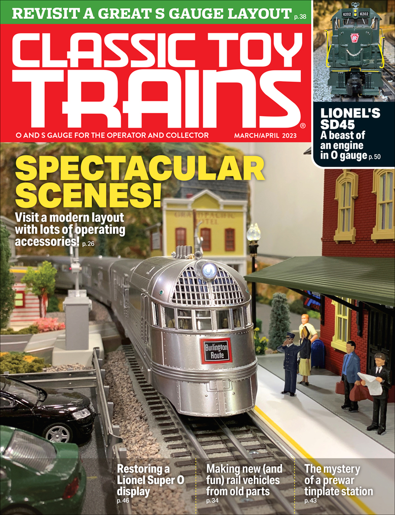Classic Toy Trains Issue Cover