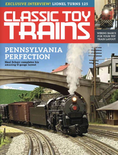 Classic Toy Trains Issue Cover