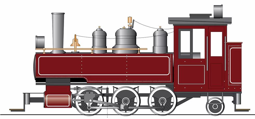 Accucraft 1:20.3 Baldwin 0-6-0T live steam locomotive