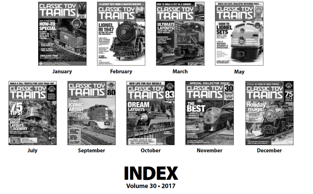 CTT annual index 2017 screenshot