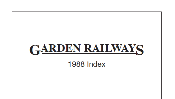 GRW index 1988 screenshot