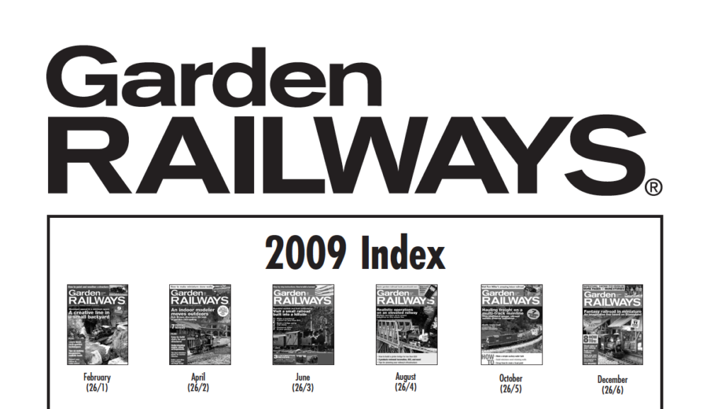 GRW annual index 2009 screenshot