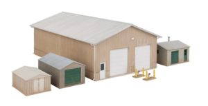 HO scale barn