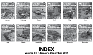 Model railroader 2014 index
