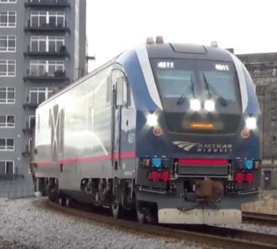 Siemens Charger locomotives on Midwest trains