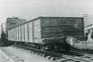 vintage train car