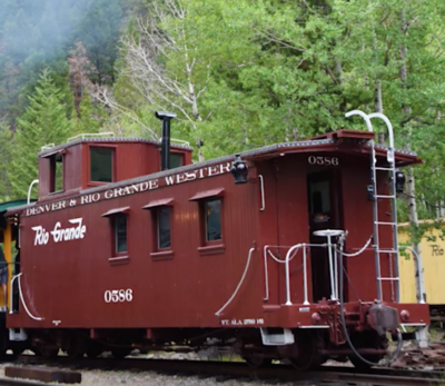 Narrow gauge Denver & Rio Grande Western caboose restored to operation