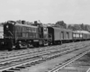Alco RS2 4007 with Albany–Binghamton train 202 at Oneonta, N.Y., June 28, 1949.