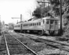 Budd RDCs on SEPTA Philadelphia–Newtown train 1884 at Cheltenham Junction, Pa., May 1981, just before end of service.