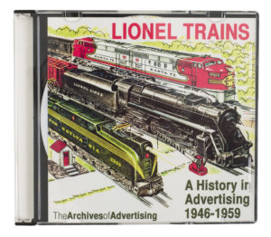 McBride/Publisher Lionel Trains: A History in Advertising, 1946-1959 CD-ROM cover