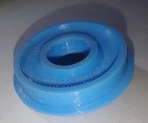 3-D printed wheel