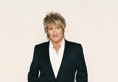 Glamour shot of Rod Stewart from 2007.