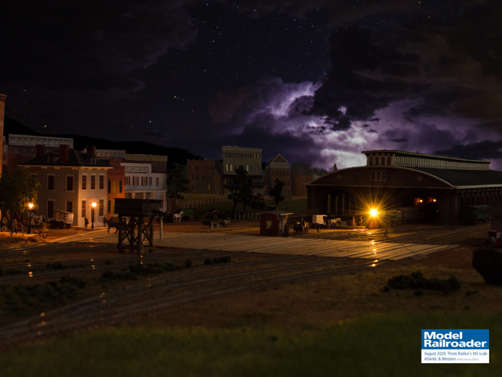 Thom Radice’s HO scale W&A layout