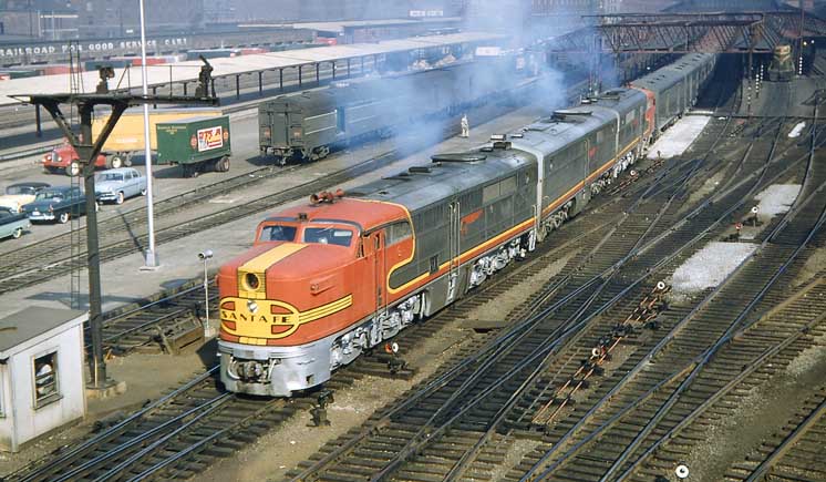 train travel 1940s